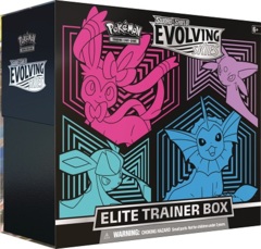 Pokemon SWSH7 Evolving Skies Elite Trainer Box - Sylveon/Vaporeon/Glaceon/Espeon